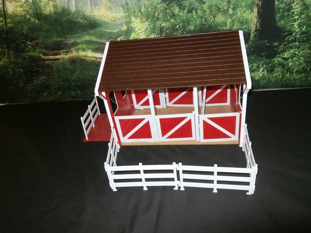 Breyer Red Two Stall Horse Barnswinging Doorsfencingclassic