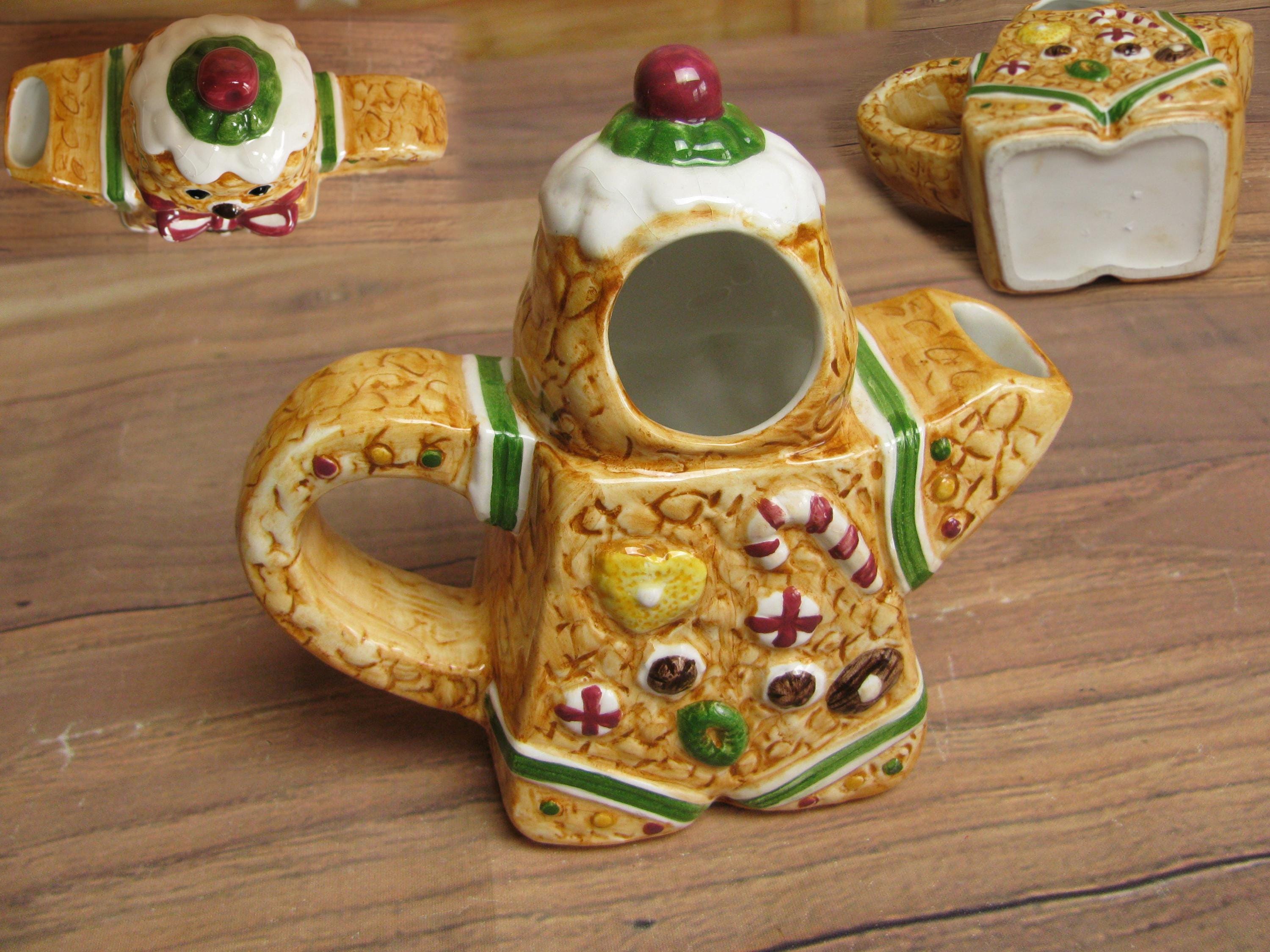 Vintage Ginger Frost Lane Holiday Christmas Village Mini Houses