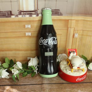 Coca Cola Polar Bear Clock - Etsy