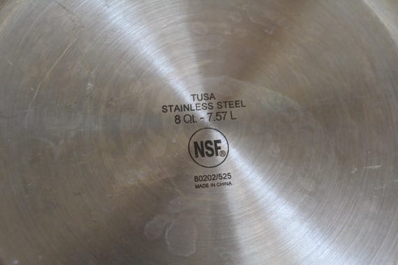 Vintage Stainless Steel Mixing Bowls-tramontina-tusa Made in the