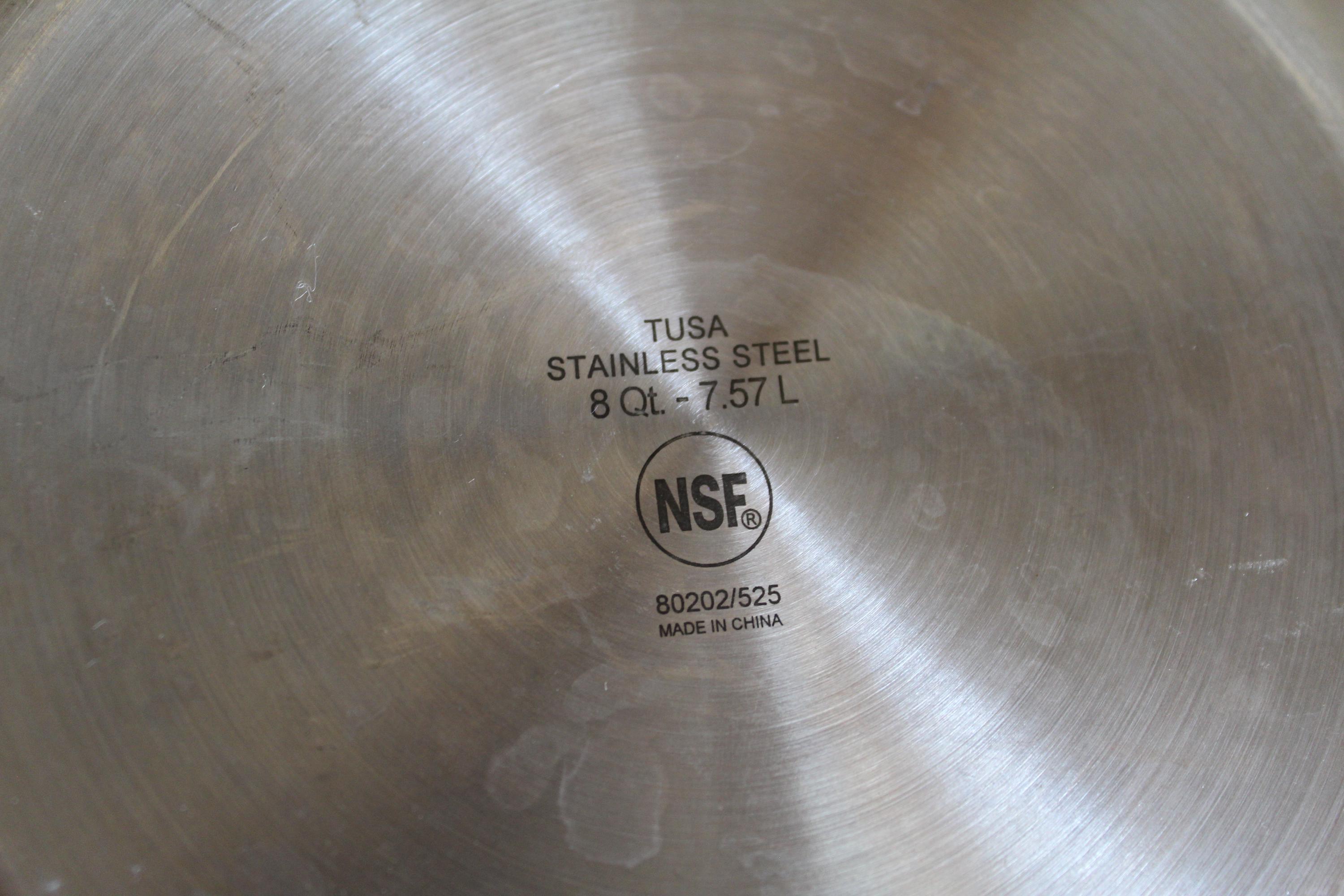 Vintage Stainless Steel Mixing Bowls-tramontina-tusa Made in the