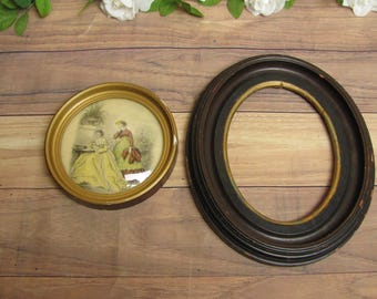 Antique Bilderback's of Detroit Numbered Victorian Ladies Art