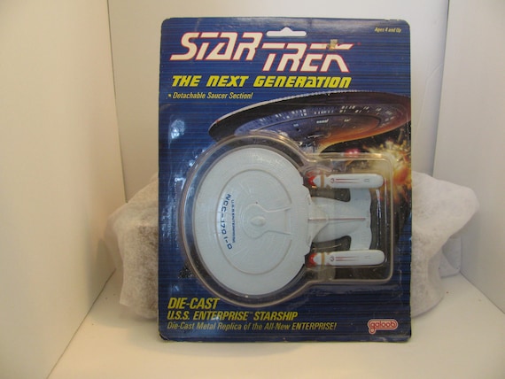 Vintage Star Trek Next Generation Die Cast U.S.S. Enterprise