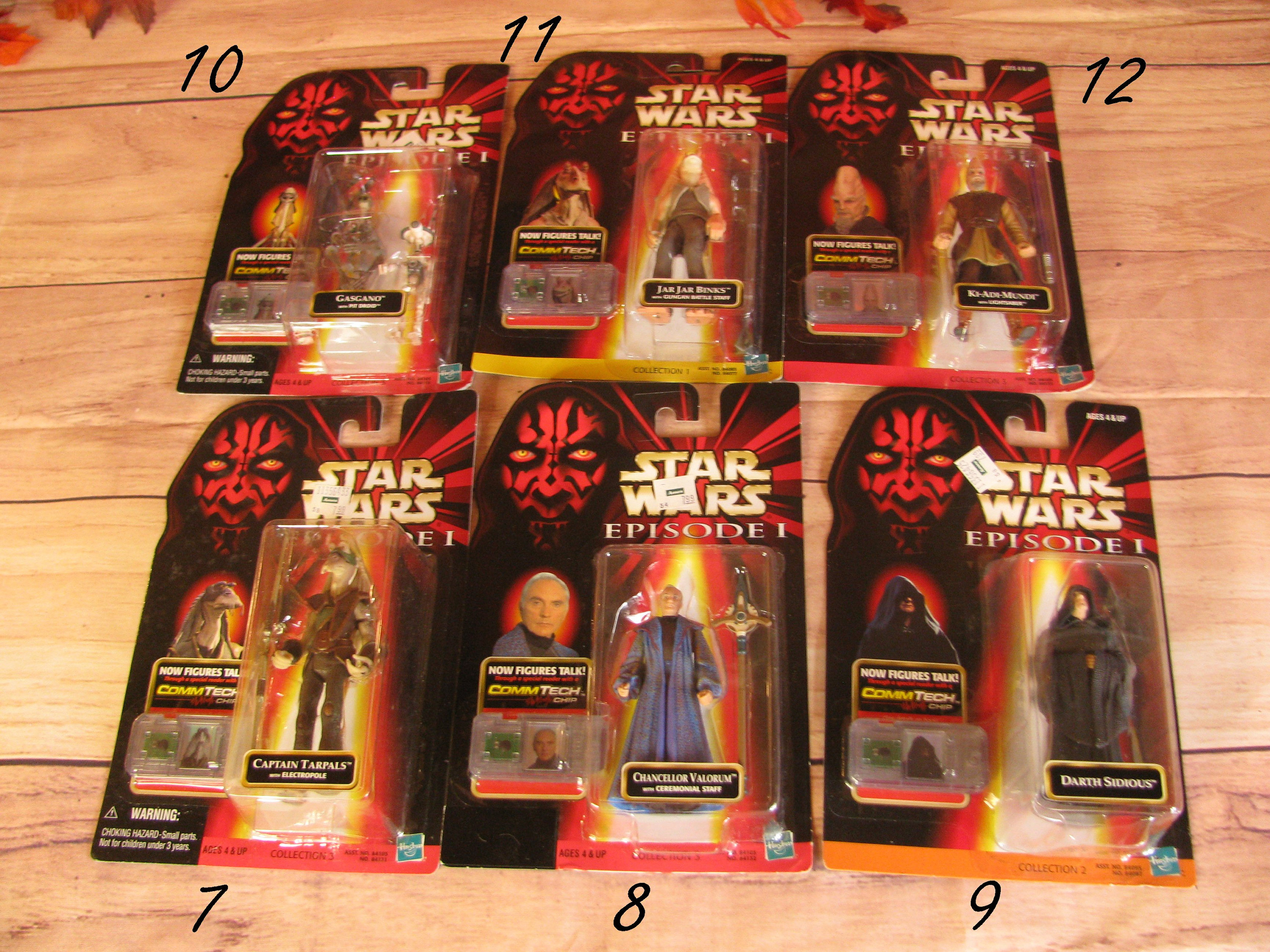 Vintage 1998 Star Wars Episode 1 Action Figures NEW in Package-r2d2
