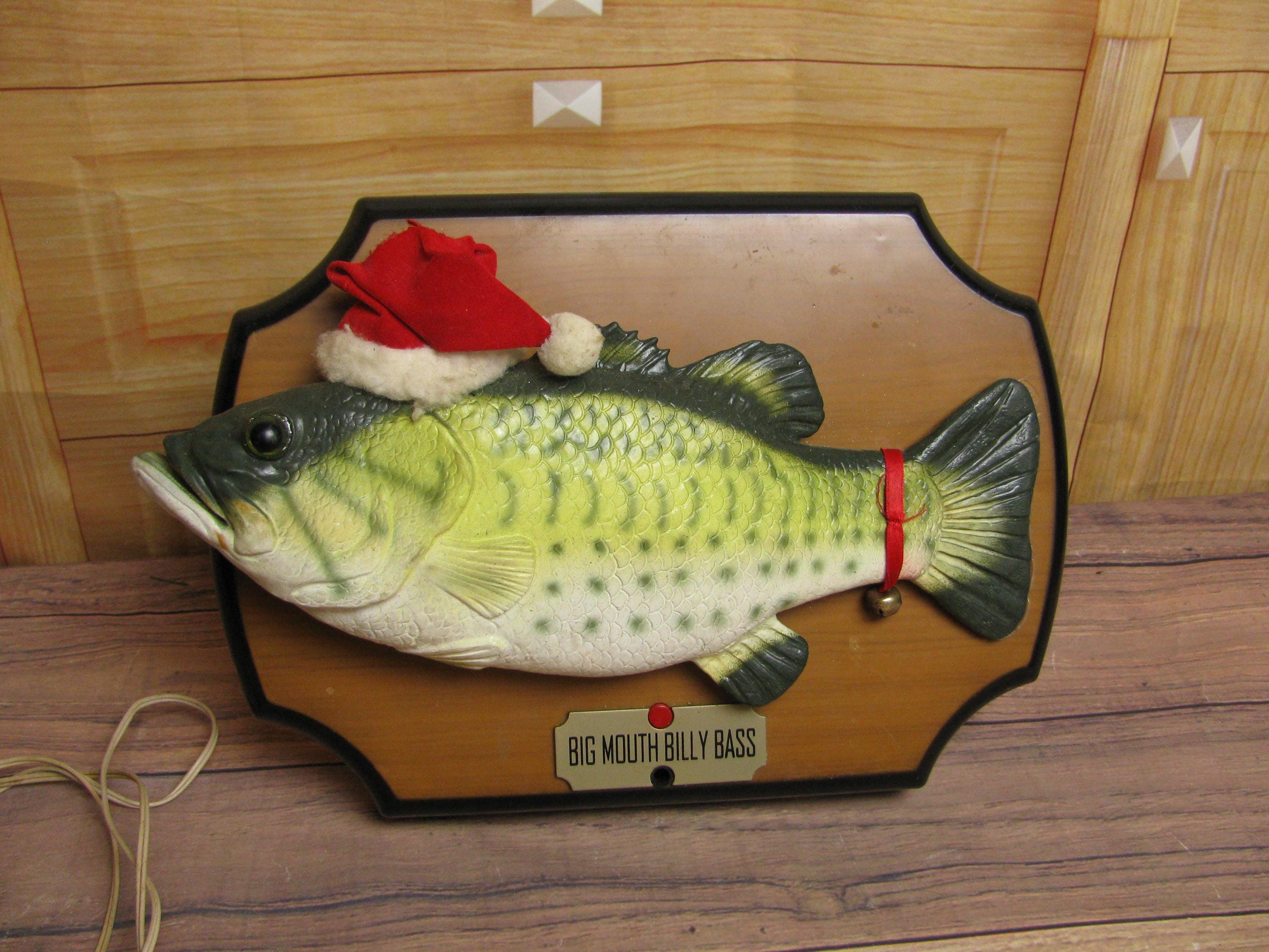 Vintage 1999 Christmas Big Mouth Billy Bass-gemmy Industries
