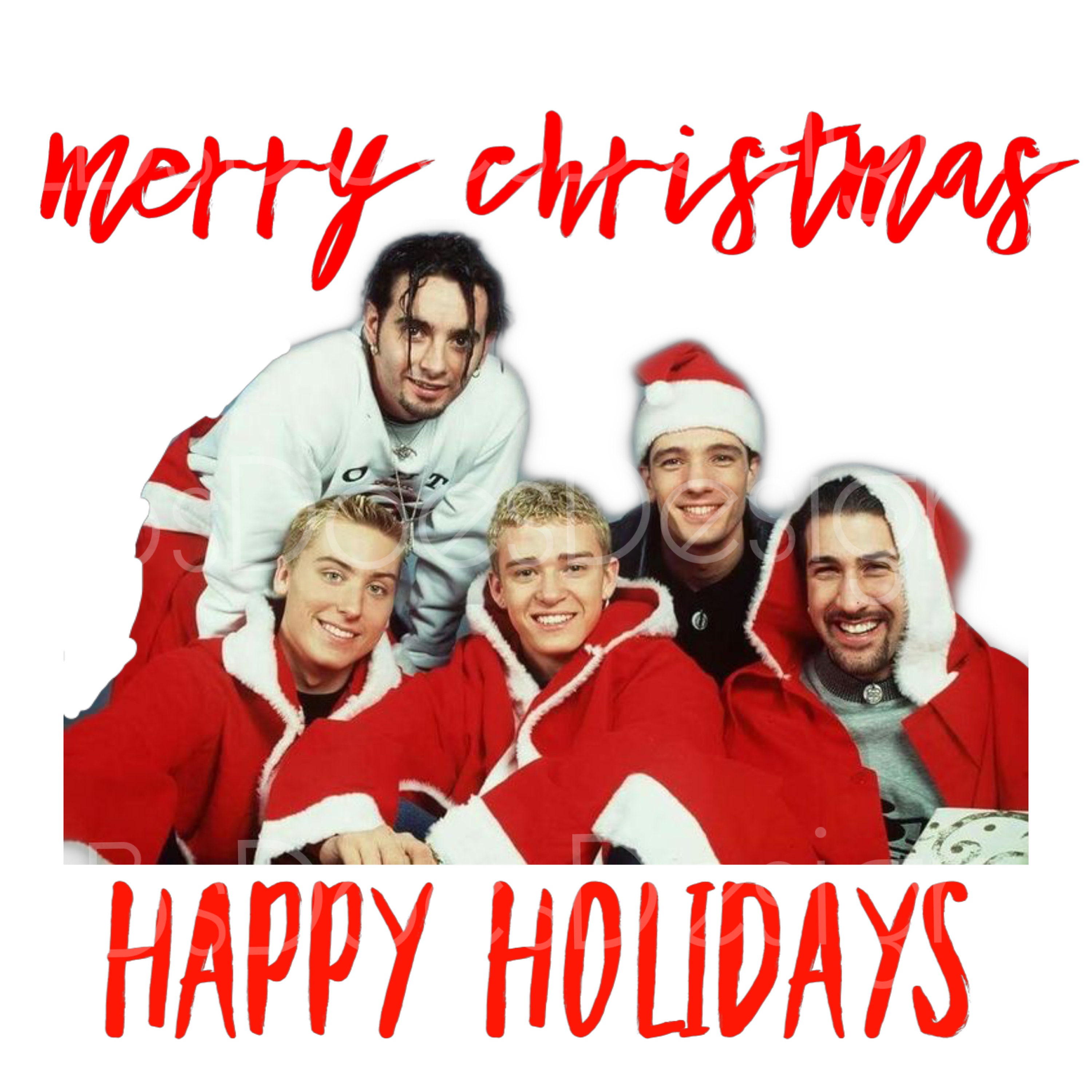 Nsync Png/christmas /png File/digital Png File/sublimation Etsy