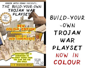 The Trojan War Paper Doll Playset - Download, Print and Build!