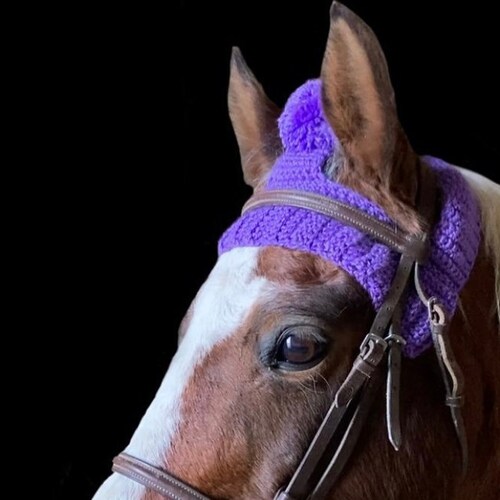 Crochet Pattern Horse and Helmet Cover Etsy