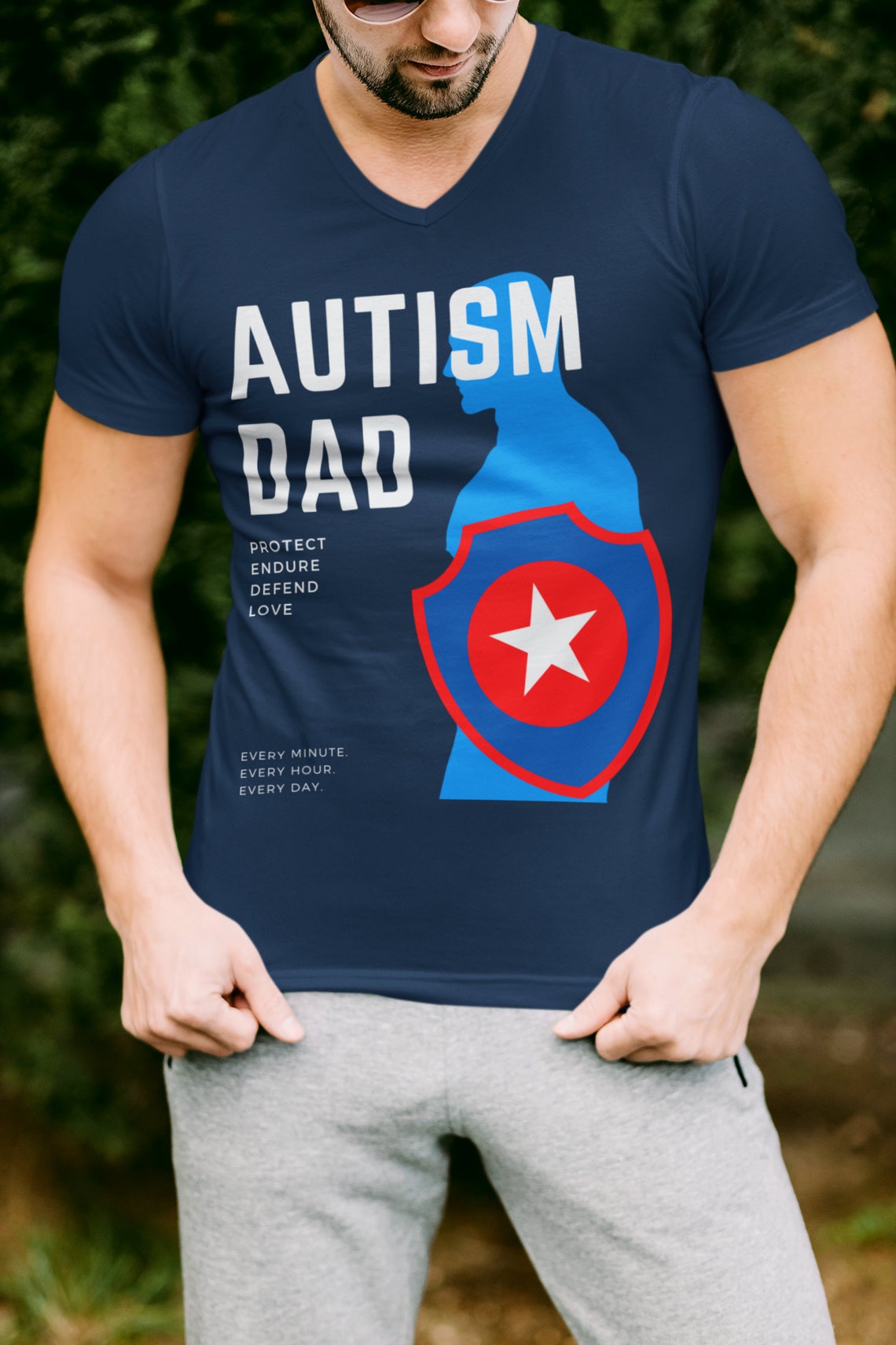 Autism Dad Shirt
 Autism Awareness Shirt Autism Dad Shirt Autism Month Shirt