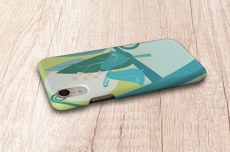 Cellphone Hard Case Birds Love For iPhone X XR 11 Series Galaxy S20 Series N10 N20 Series