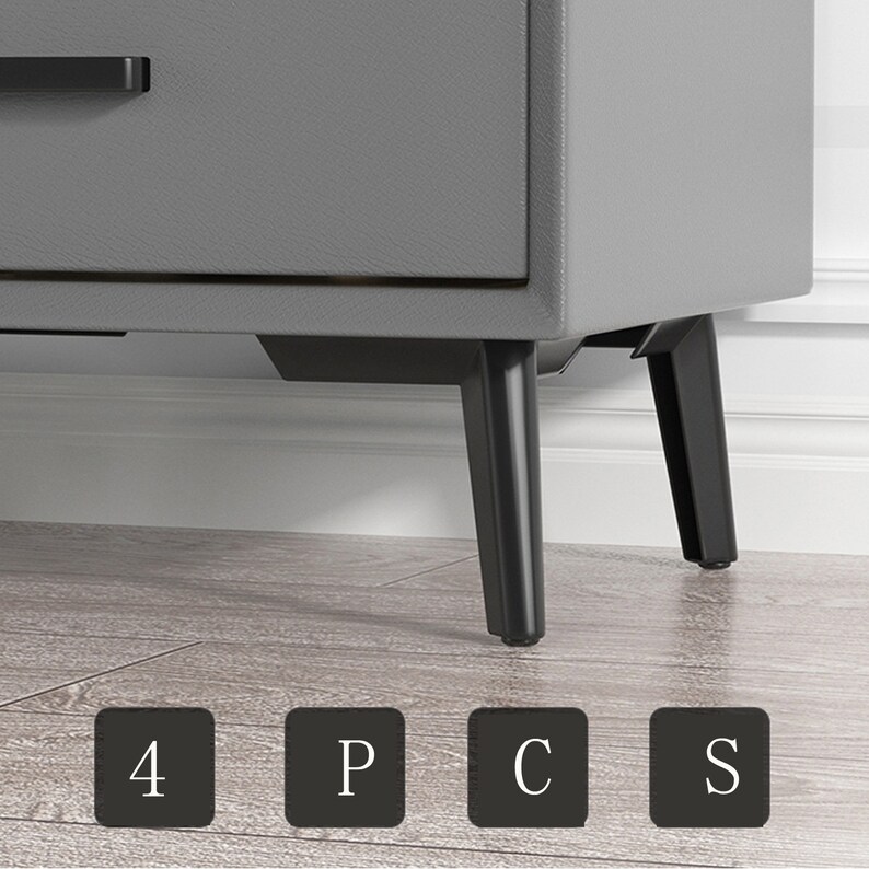 Silver Furniture Legs Metal Sofa Table Feet Bathroom Etsy