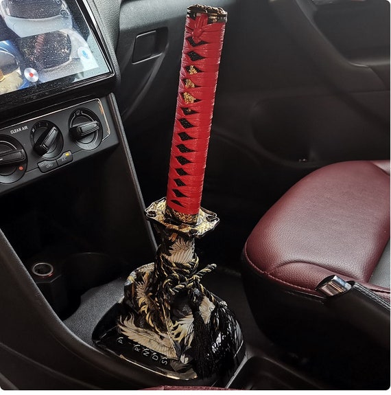 1pcs Bushido Car Gear Lever Universal Shift Knob Head Manual Handle  Shiftboot Gear Shift Knob Divine Beasts Dragon 