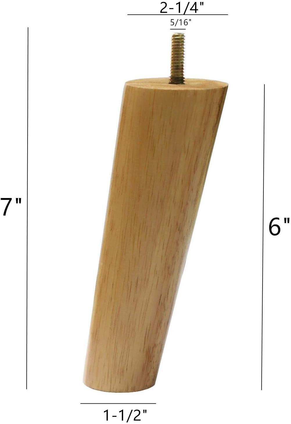 4pcs Runde Massive Holz Ersatz Couch Stuhl Ottoman Loveseat | Etsy