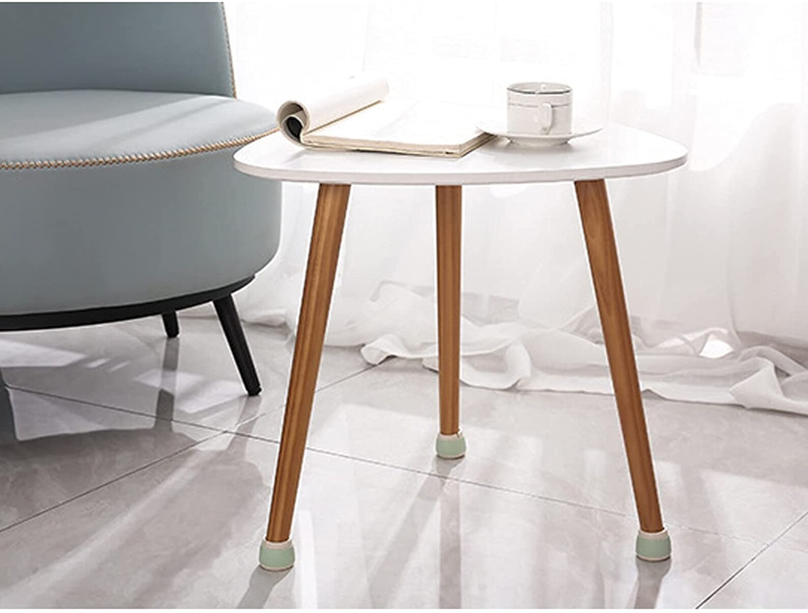 16pcs Circular Chair Leg Caps suitable for 1.6 '' | Etsy