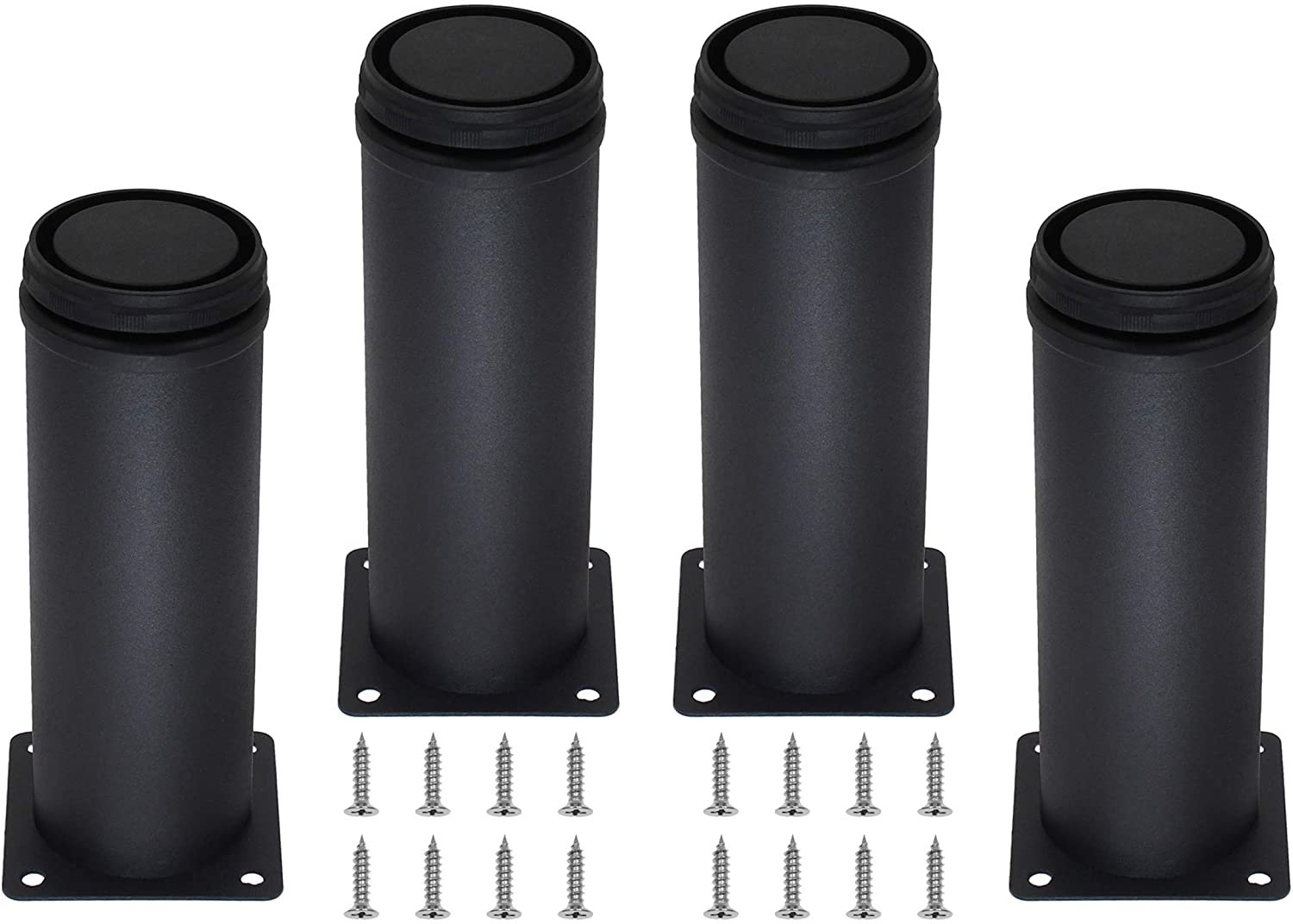 4pcs Adjustable Furniture Legs 6 '' / 15 Cm Stainless Etsy UK