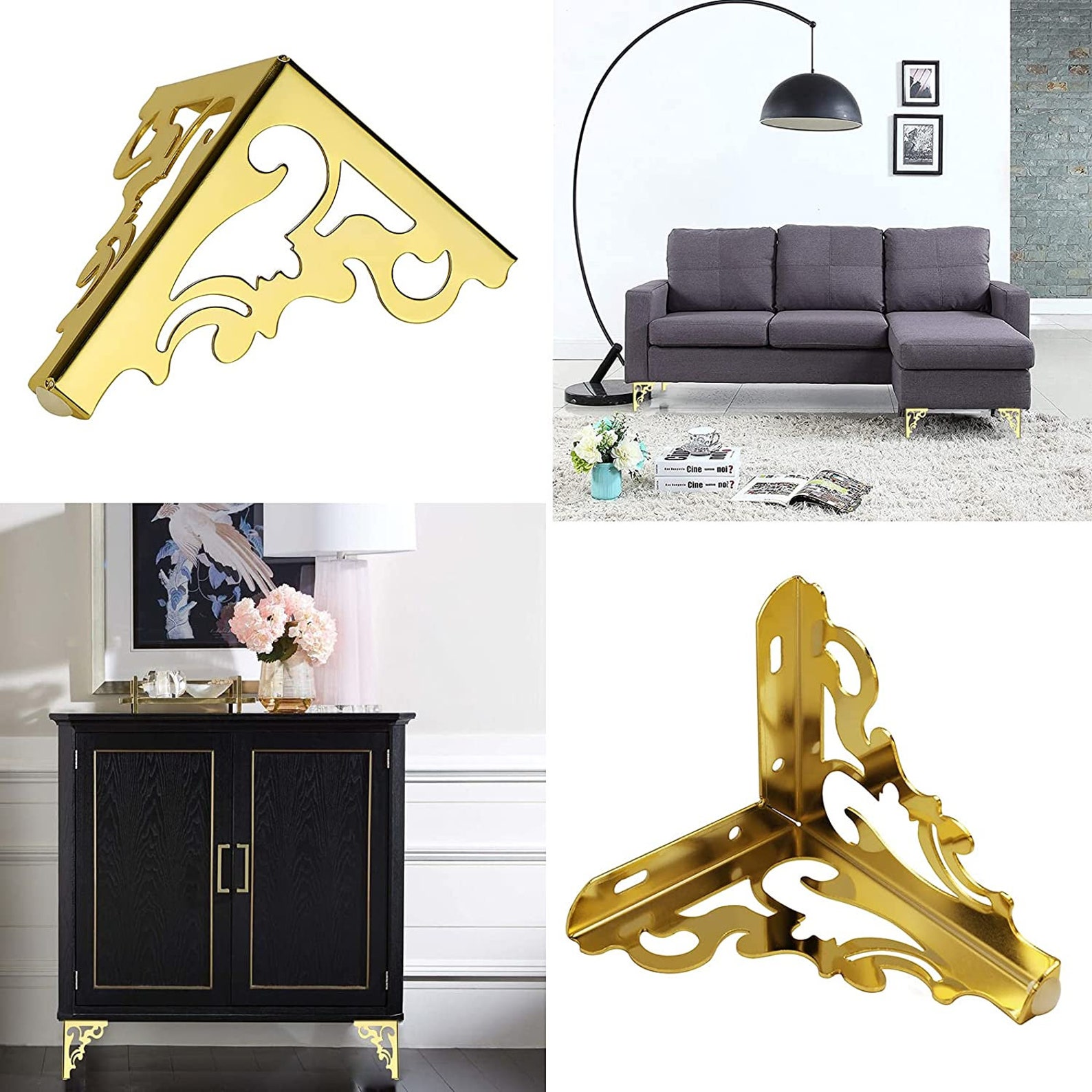 4pcs Metal Furniture Legs Feet6 Modern Sofa Legs Etsy UK