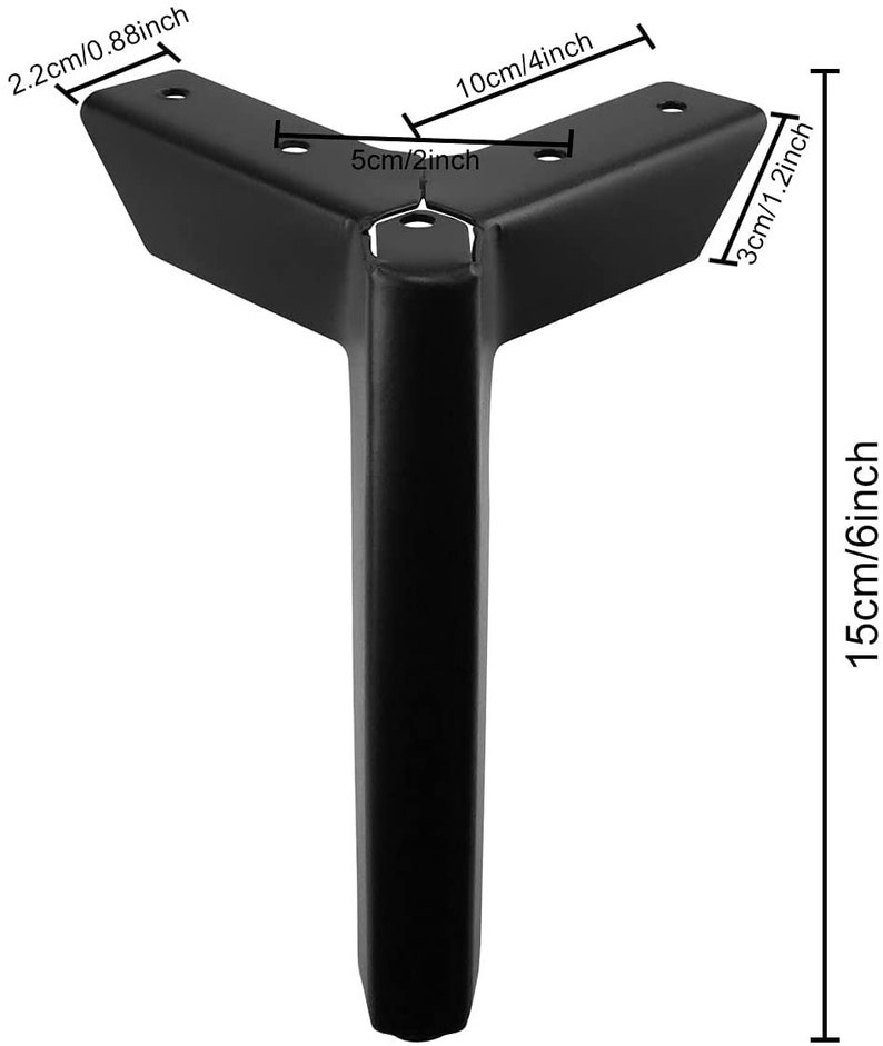 Silver Furniture Legs Metal Sofa Table Feet Bathroom Etsy