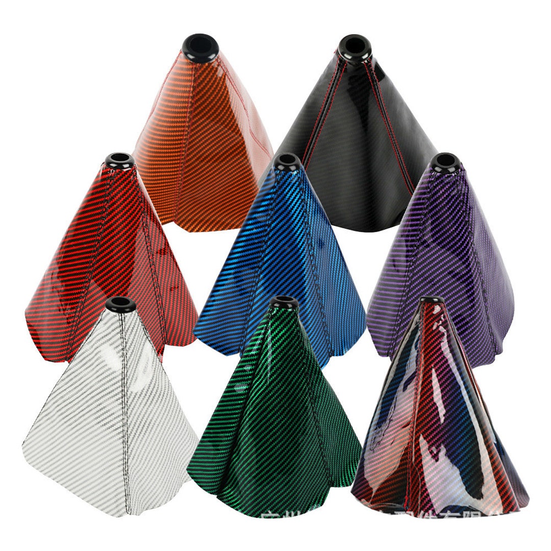 Jdm Cloth Racing Car Gear Lever Shift Boot JDM Cloth Cover Manual Shifter ...