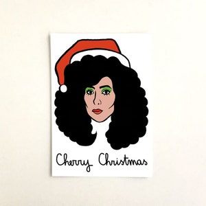 Cherry Christmas - Cher - Cartolina di Natale