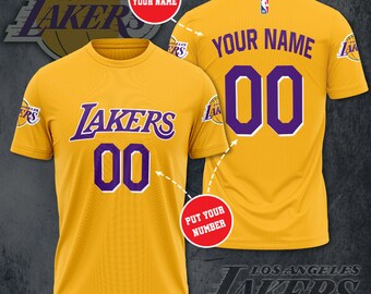 personalized lakers shirt