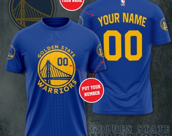 personalized warriors jersey