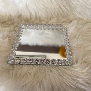 Medium Glam Mirrored Perfume and Vanity Makeup Tray