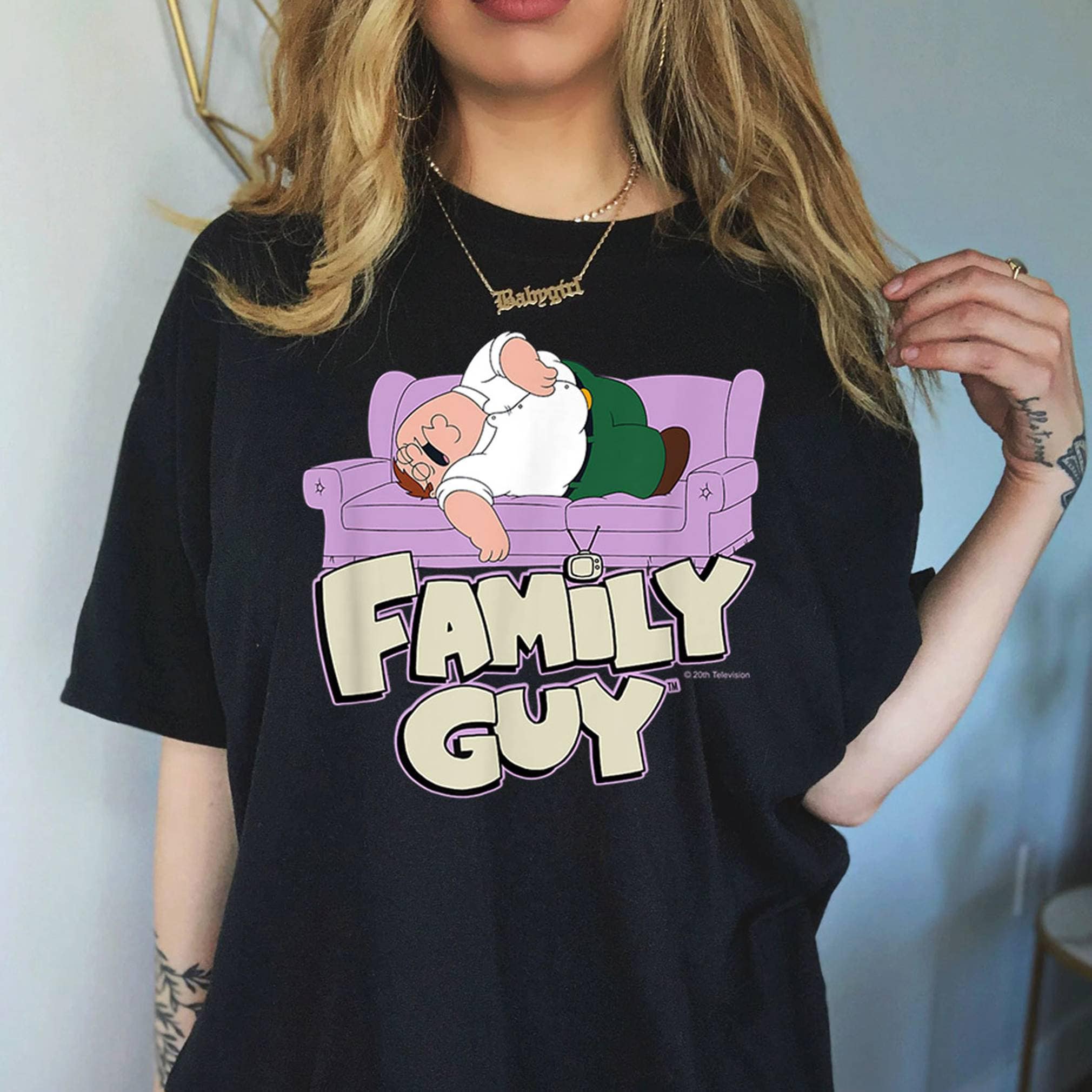 Family Guy Peter Griffin Couch Nap T-shirt Family Guy Shirt - Etsy