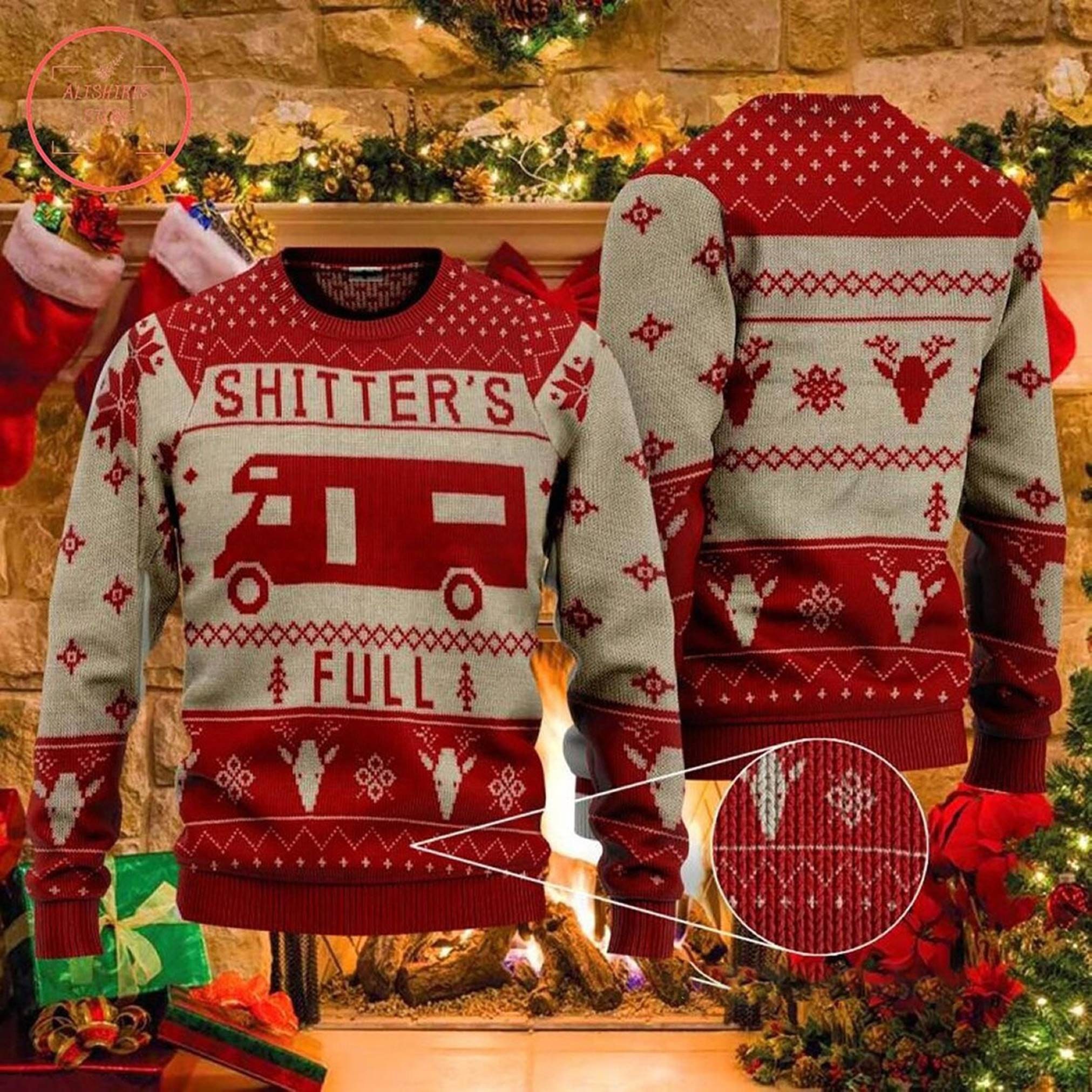 Discover Christmas Vacation Shitters Full Movie Ugly Christmas Sweater