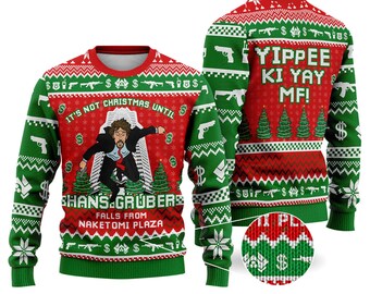 Die hard christmas sweater - Etsy