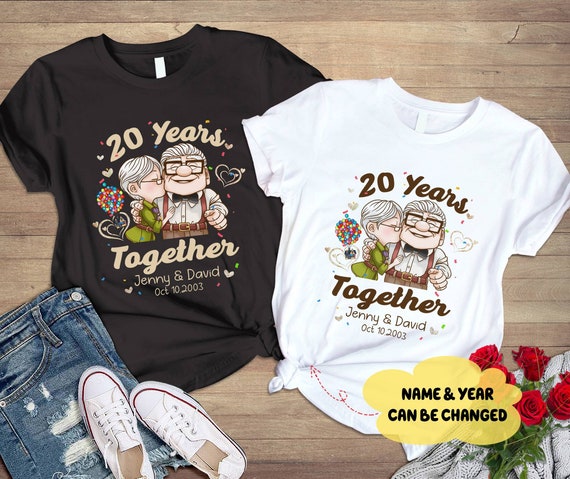 Best Disney Couple Hoodie | Her Carl And His Ellie Matching Hoodie For  Valentine Gifts - Family Christmas Pajamas By Jenny