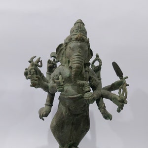 Lord Ganesh Statue, Antique Ganesh ,Ganesh Statue, Ganesh for Altar, Hindu God, Elephant God ,  Rare Items