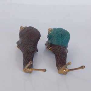 Cute Bronze Snail , Snail Sculpture, Snail Statue , home Decor , Birthday Gift
