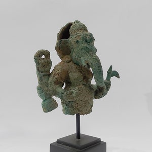 Antique Lord Ganesh Statue, Antique Ganesh ,Ganesh Statue, Ganesh for Altar, Hindu God, Elephant God ,  Rare Items