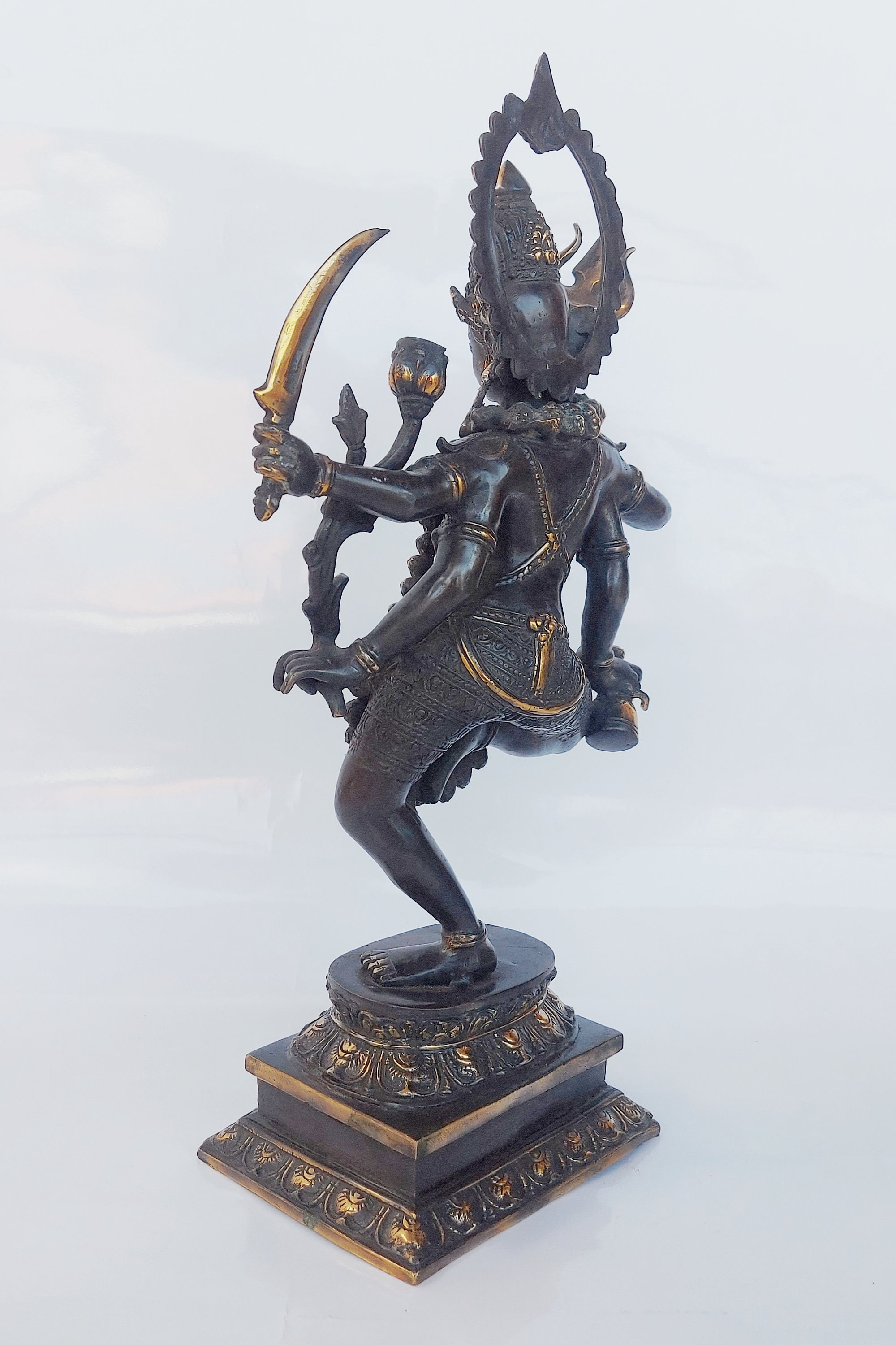Mahakali 16.5 Inch Hindu God Kali Statue Goddess Kali Etsy