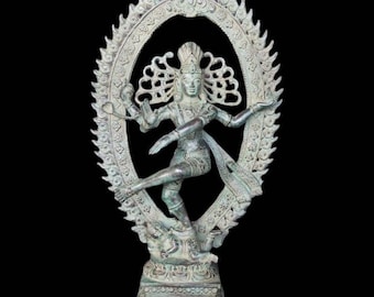15.2 INCH OF Dancing Shiva , Shiva Nataraja , God Of Dancing , Divine Lord Dance Figurine ,Hindu God ,The Destroyer ,Sculpture Lord Shiva