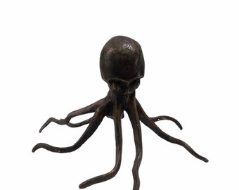 Miniatur The Legend Kraken , Miniatur Kraken Skulptur , Kraken Figurine , bronze Oktopus Skulptur, Tierfigur, Geburtstagsgeschenk.