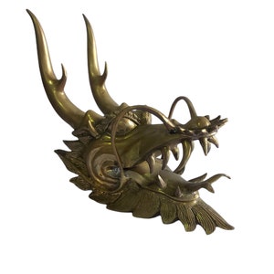 Dragon Head Sculpture , Dragon Figurine , Animal Figurine , Dragon Figurine , Birthday Gift , Gift For Boy Friends.