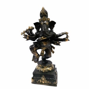 8 hand Of Lord Ganesh , Ganesh Statue, Lord Ganesh Statue, Ganesh Statue, Ganesh for Altar, Hindu God, Elephant God