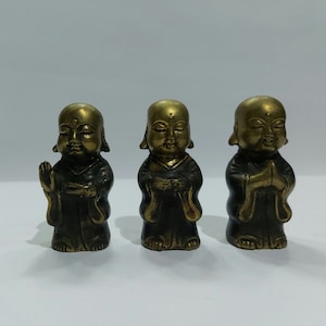 1 Set Of Budha Sculpture , Lord Budha , Bronze Sculpture , Home Decor , Meditation
