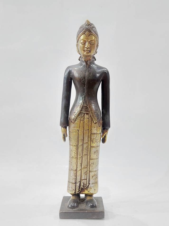 Miniature Java Couple Sculpture, Java Weding , Bronze Sculpture ...