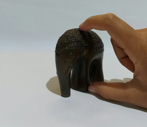 象のブロンズ工芸品 ブロンズ、象の装飾 - Etsy 日本