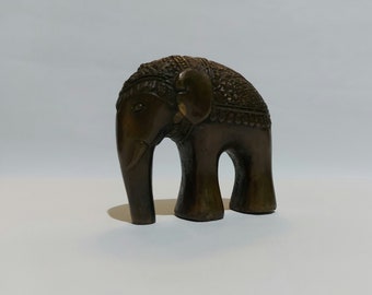 象のブロンズ工芸品 ブロンズ、象の装飾 - Etsy 日本