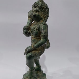 Hanuman Statue , Lord Hanuman , Hanuman Bronze , Bronze Statue , Bronze Sculpture , Home Decor , Birthday Gift , Hanuman Sculpture