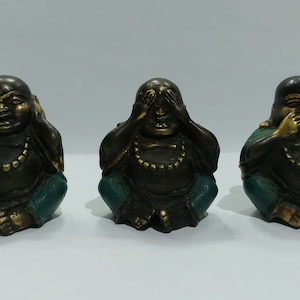 1 Set Of Budha Sculpture , Lord Budha , Bronze Sculpture , Home Decor , Meditation