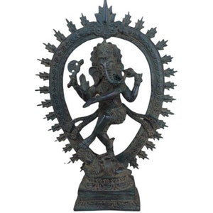 Lord Ganesh , Dance Ganesh Statue, Lord Ganesh Statue, Ganesh Statue, Ganesh for Altar, Hindu God, Elephant God
