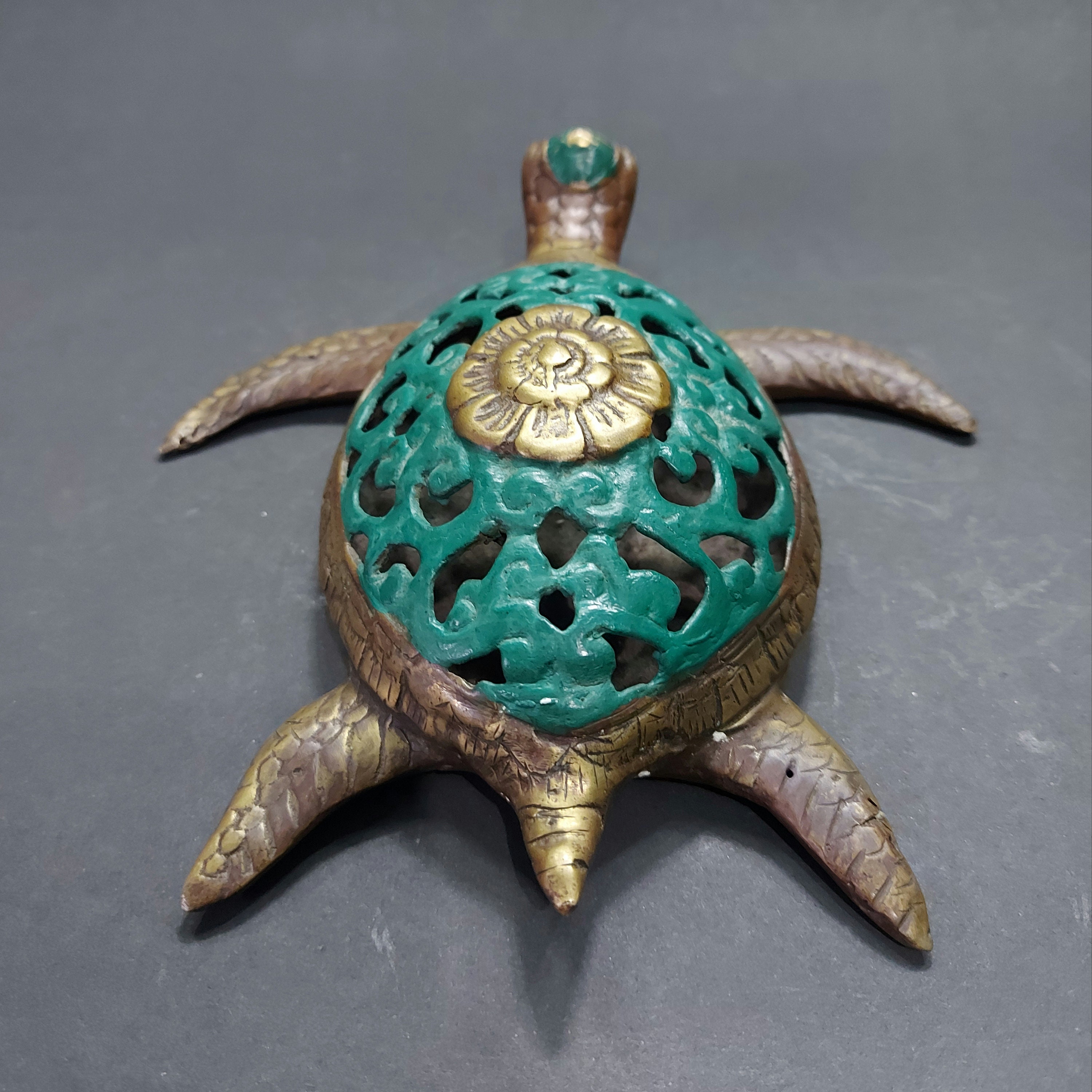 Turtle Bronze tortoise statuette bronze turtle figurine | Etsy