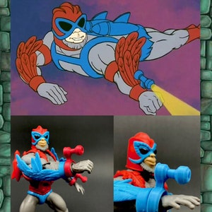 Comic Arm Canon for STRATOS Orgins of Masters of the Universe MOTU