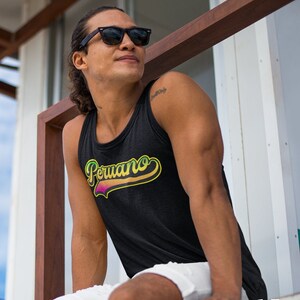 Peruano (Men Tank Top) || Peruvian Top || Peruvian Gift || Latin Gift