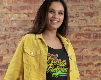 Flor de Retama || Peruvian Tshirt || Peruvian Gift || Latin Gift
