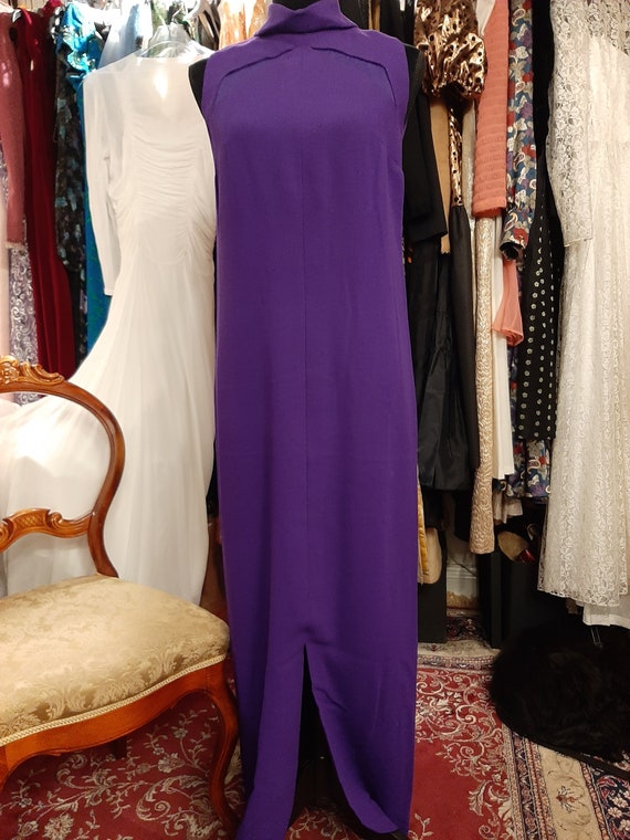 Purple dress 1960's